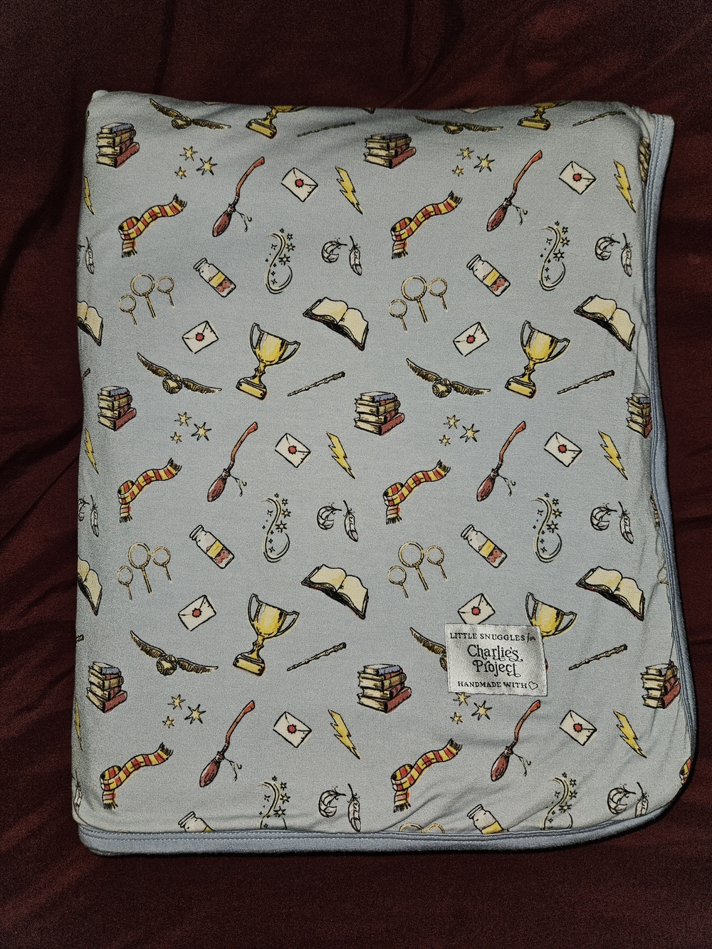 Harry Potter Inspired Bamboo Blanket